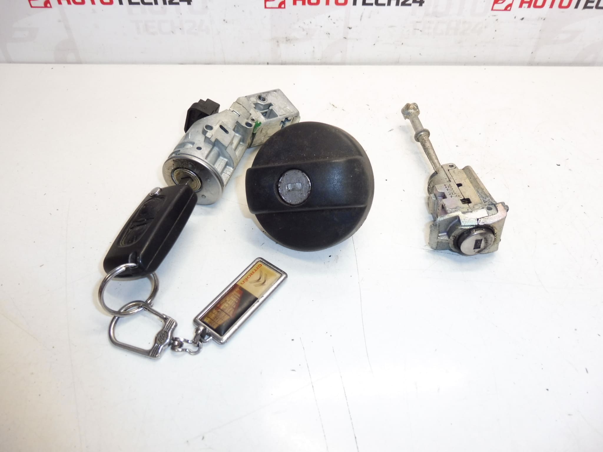 Conjunto de fechadura Citroën C3 II (A51) 4162VH 4162PT