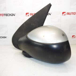 Espelho esquerdo azul EZRC Peugeot 206 96480953XT 8153KQ