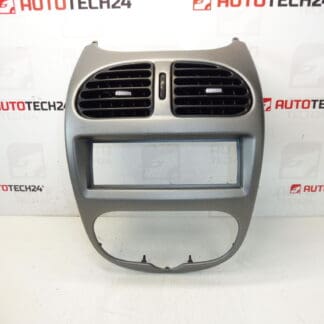 Quadro de rádio Peugeot 206 com ventiladores 8211C4
