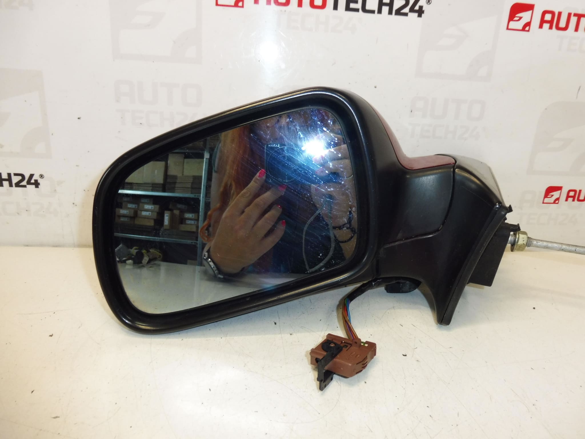 Espelho retrovisor esquerdo EKQD Peugeot 407 96456984XT 8149 VG - Image 2