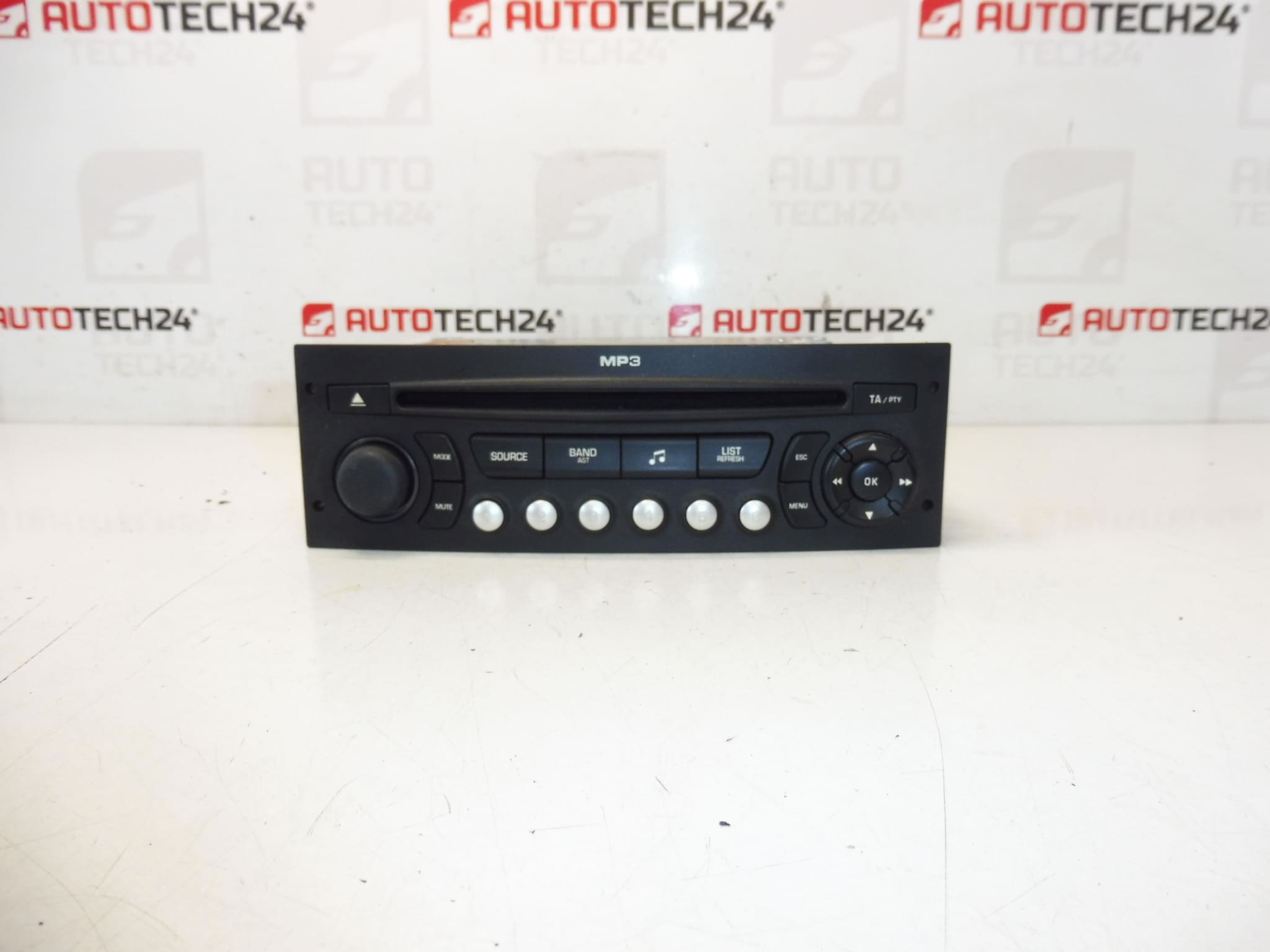 Auto-rádio Citroën Peugeot RD4N2M-03 96660456XT 16077577XT