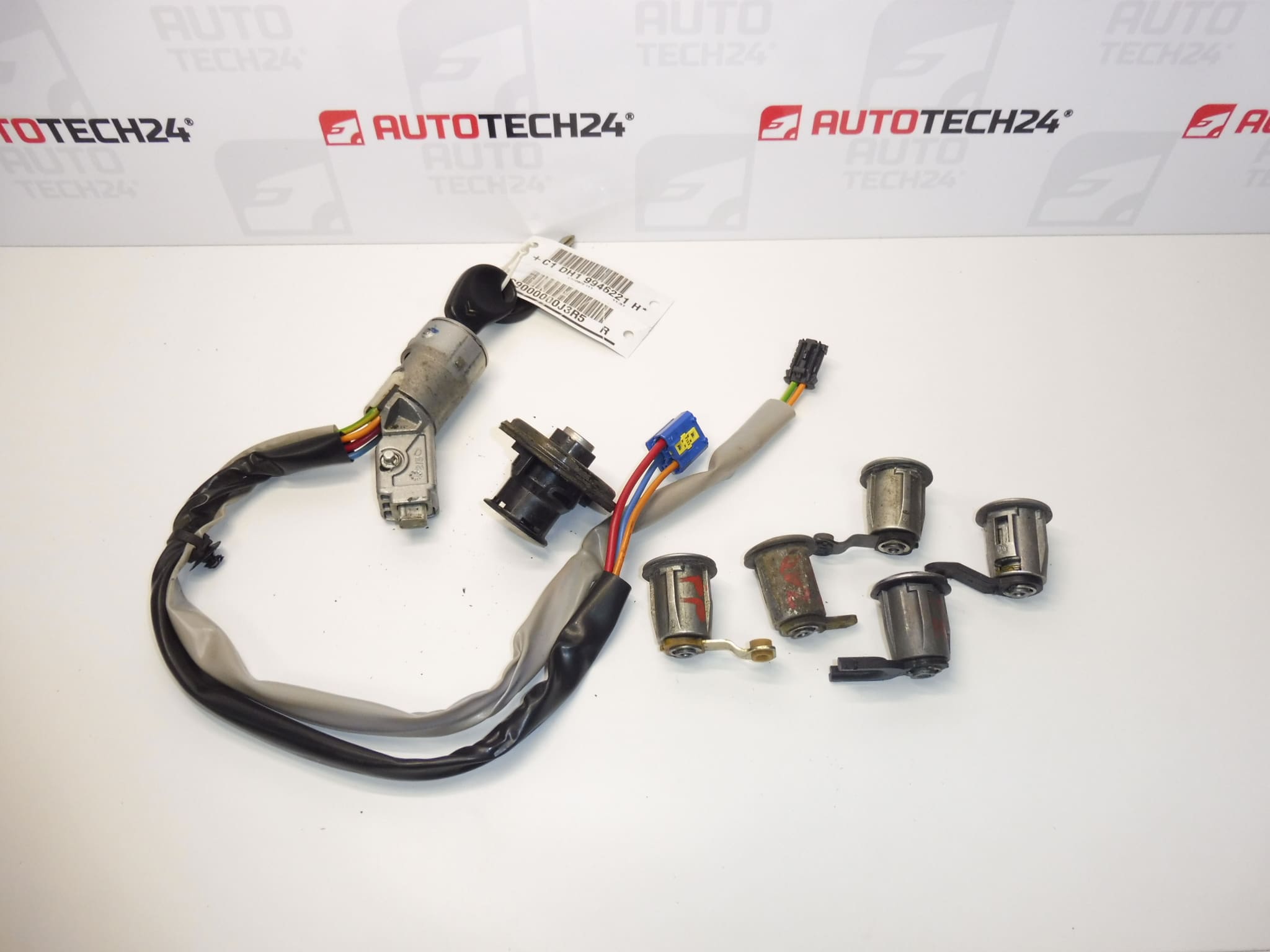 Conjunto de Fechaduras + 2x Chave Citroën Berlingo II 4162CF