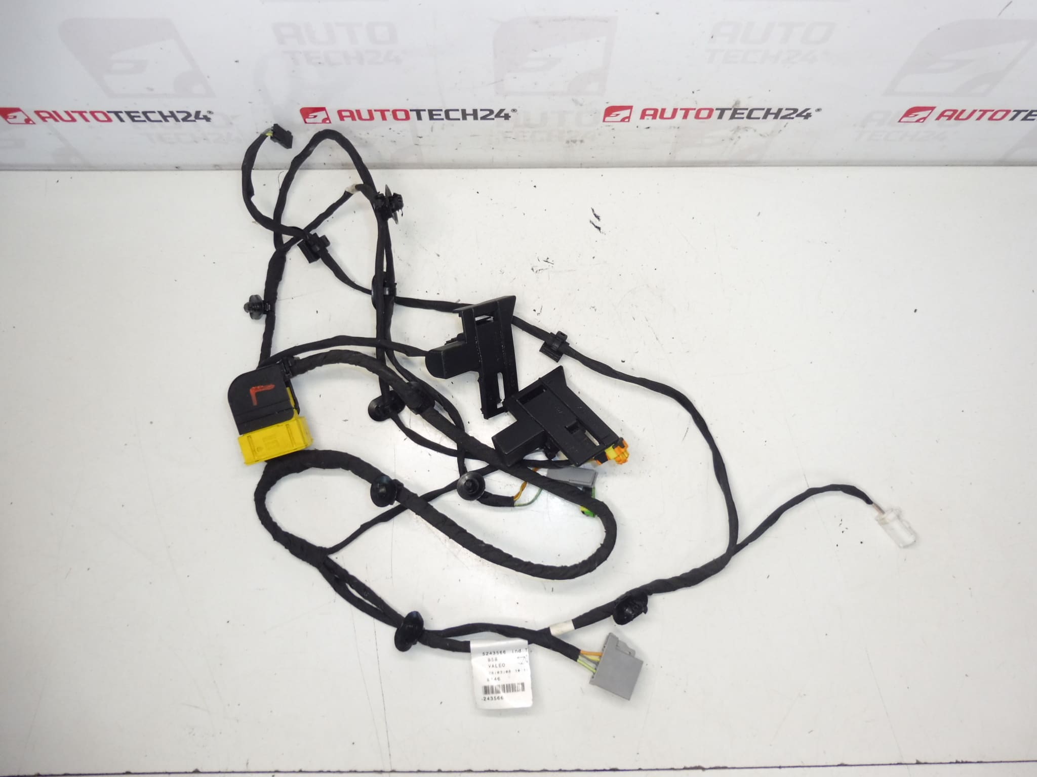 Arnês de assento do motorista Citroen C4 Picasso Valeo 6505T6 5243566