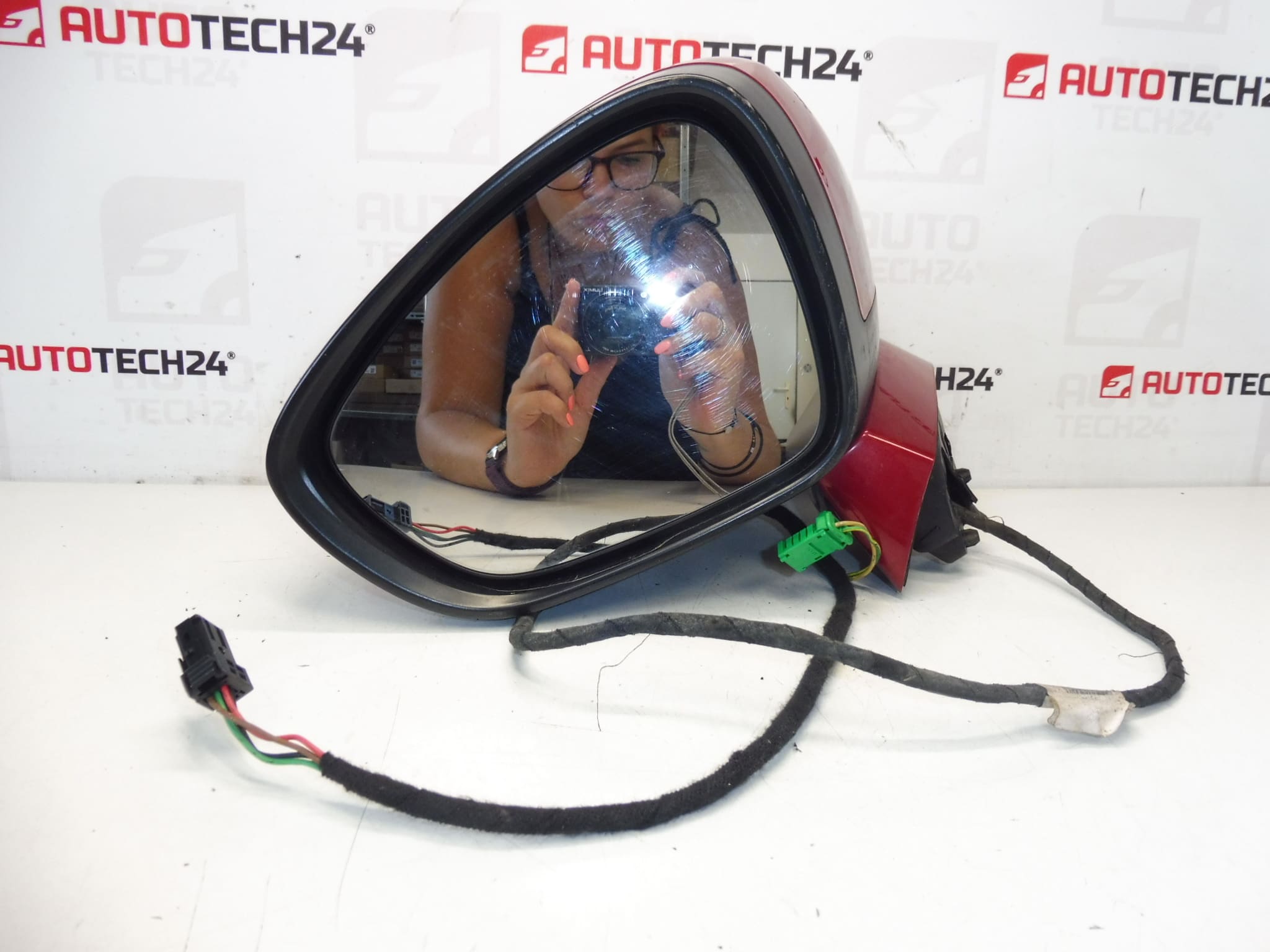 Espelho retrovisor esquerdo Citroën C4 KKQD 8154EJ - Image 2