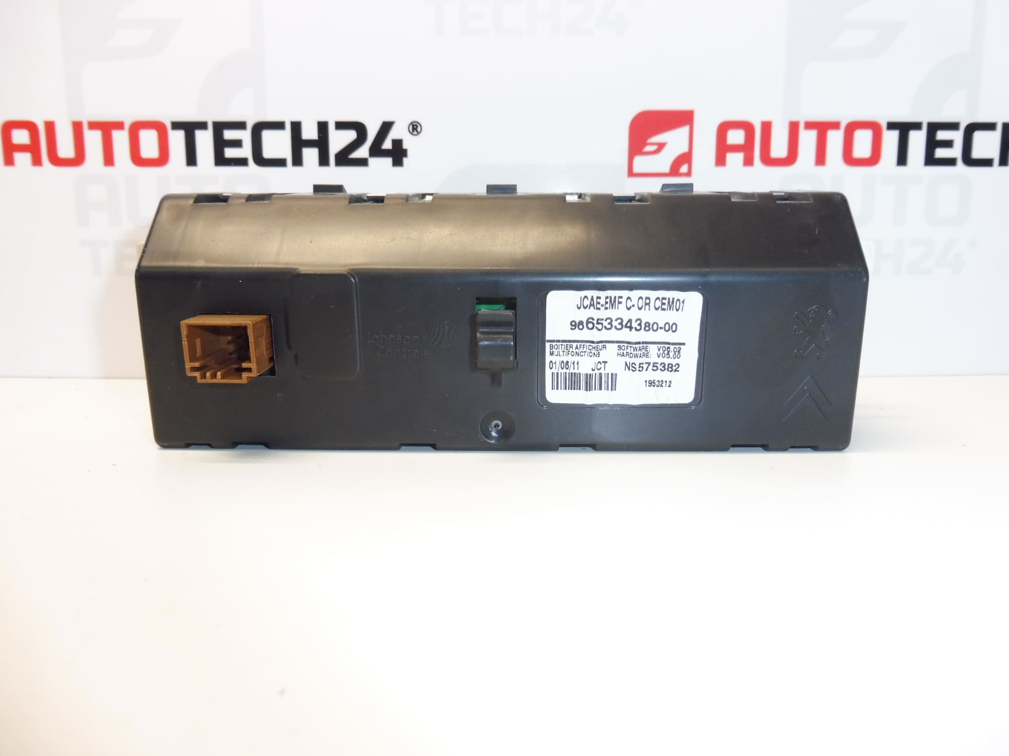 Tela de rádio de computador Citroen C4 II 9665334380 6155HW - Image 2