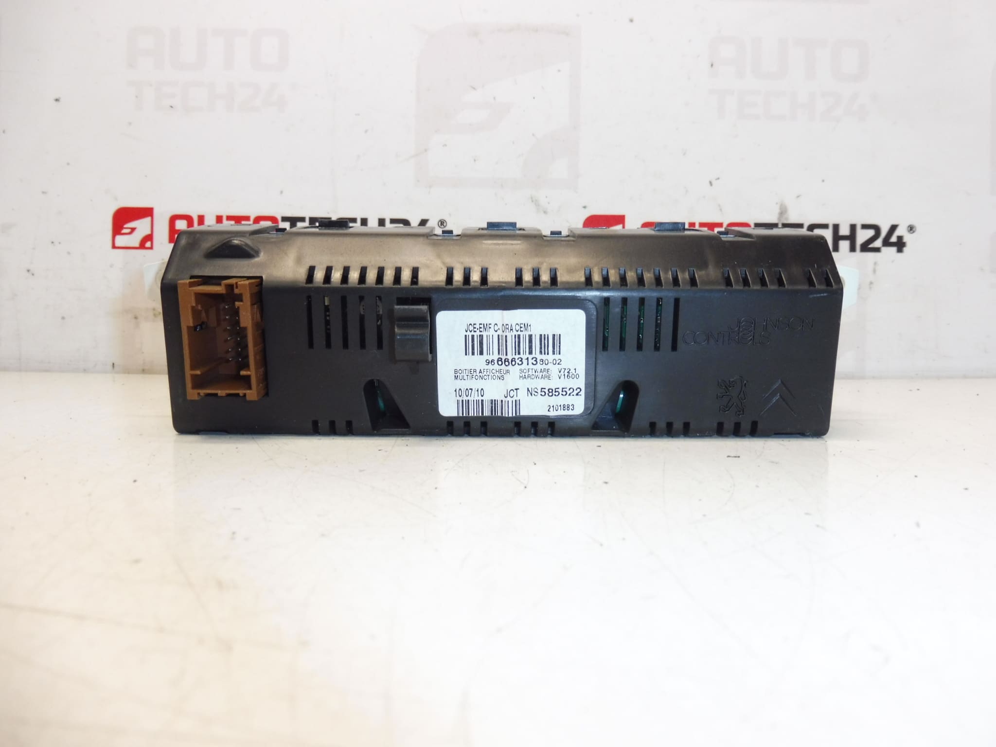 Tela de rádio de computador Citroën Peugeot 966631380 9821851780 6593P2 - Image 2