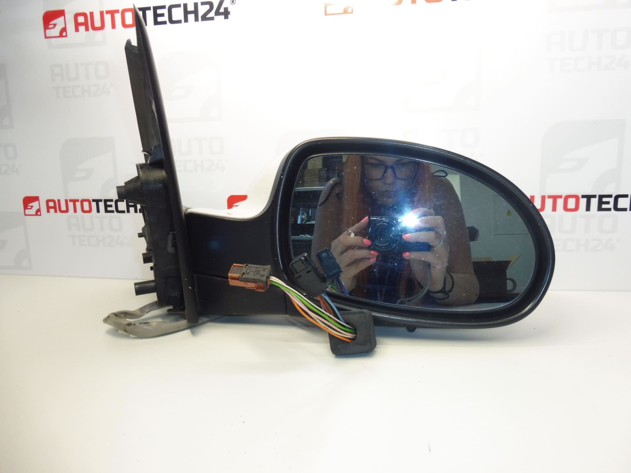 Retrovisor direito Citroën C5 rebatível eletricamente EWPB 96532993XT 8149WH - Image 2